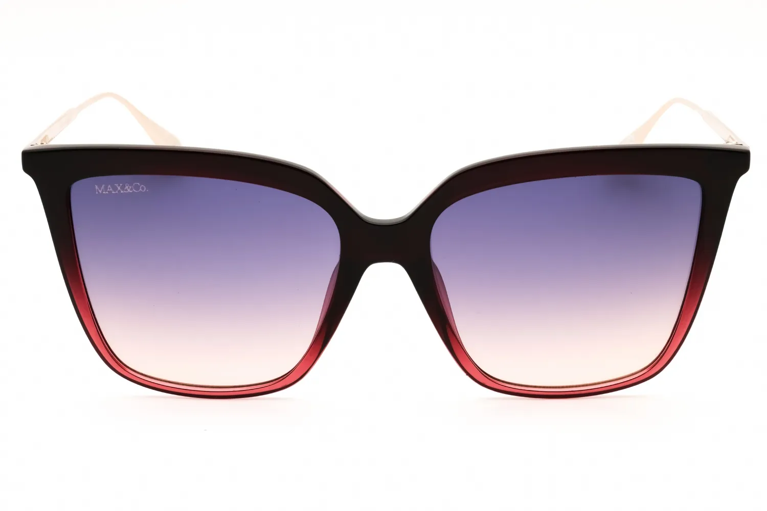 Max & Co MO0043 71W Sunglasses Bordeaux 55mm Women 2