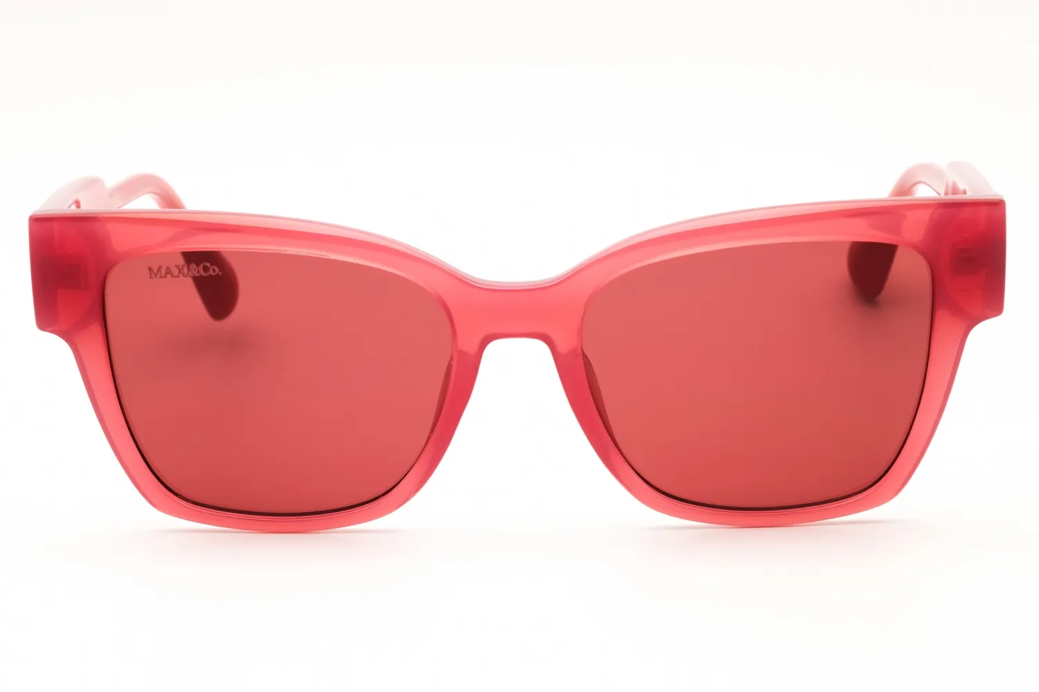 Max & Co MO0045 72S Sunglasses Shiny Pink 52mm Women 2