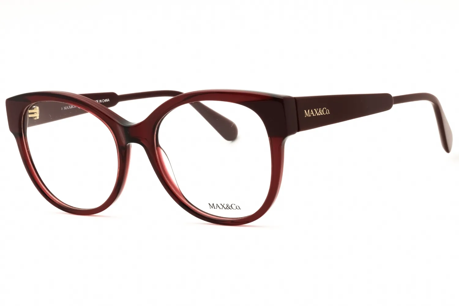 Max & Co MO5045 066 Eyeglasses Shiny Red 53mm Women