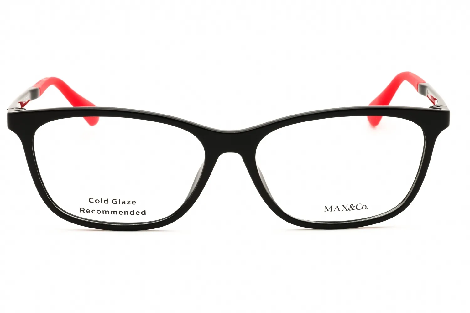 Max & Co MO5054 001 Eyeglasses Shiny Black 55mm Women 2