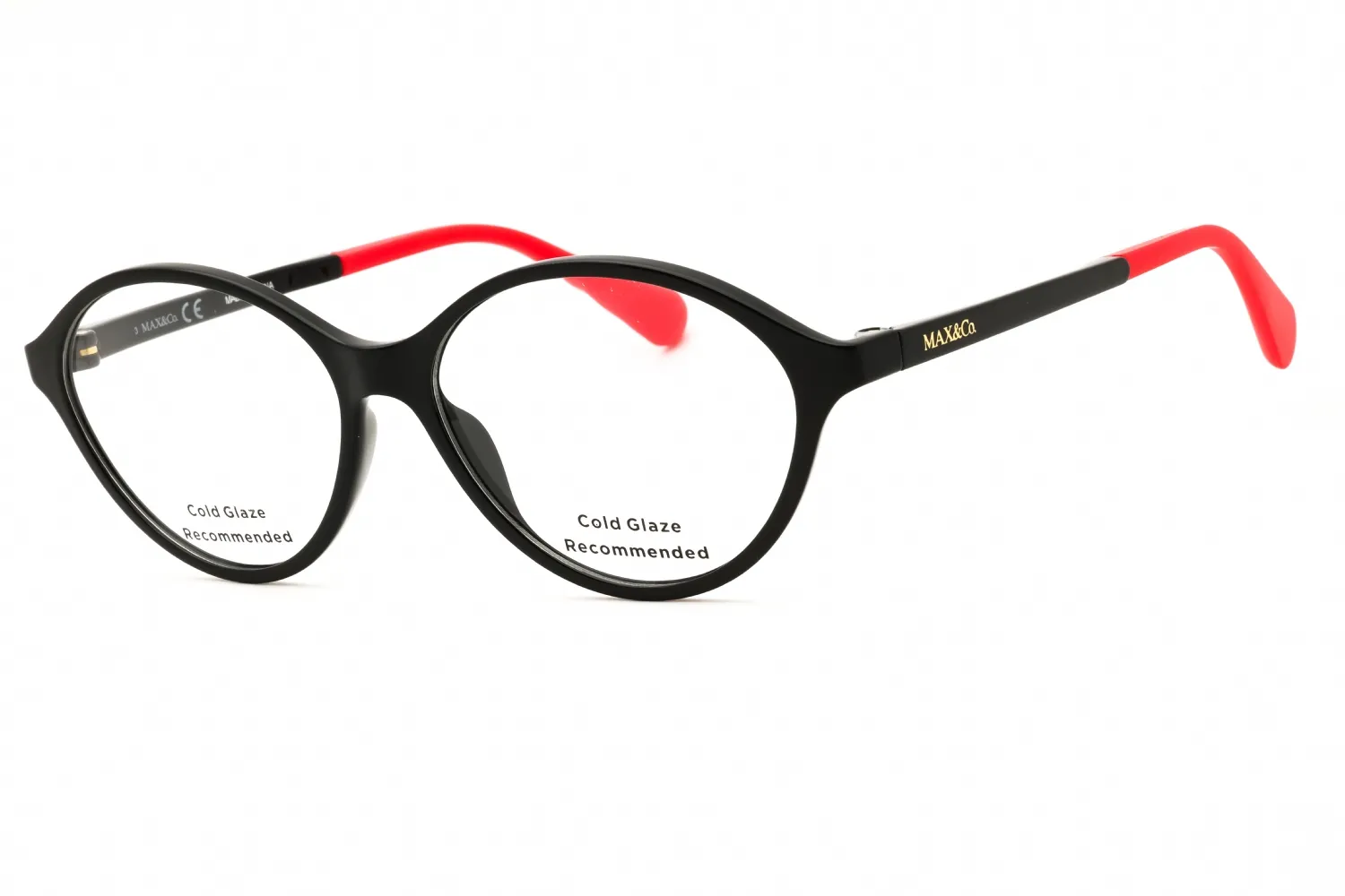 Max & Co MO5055 001 Eyeglasses Shiny Black 54mm Women