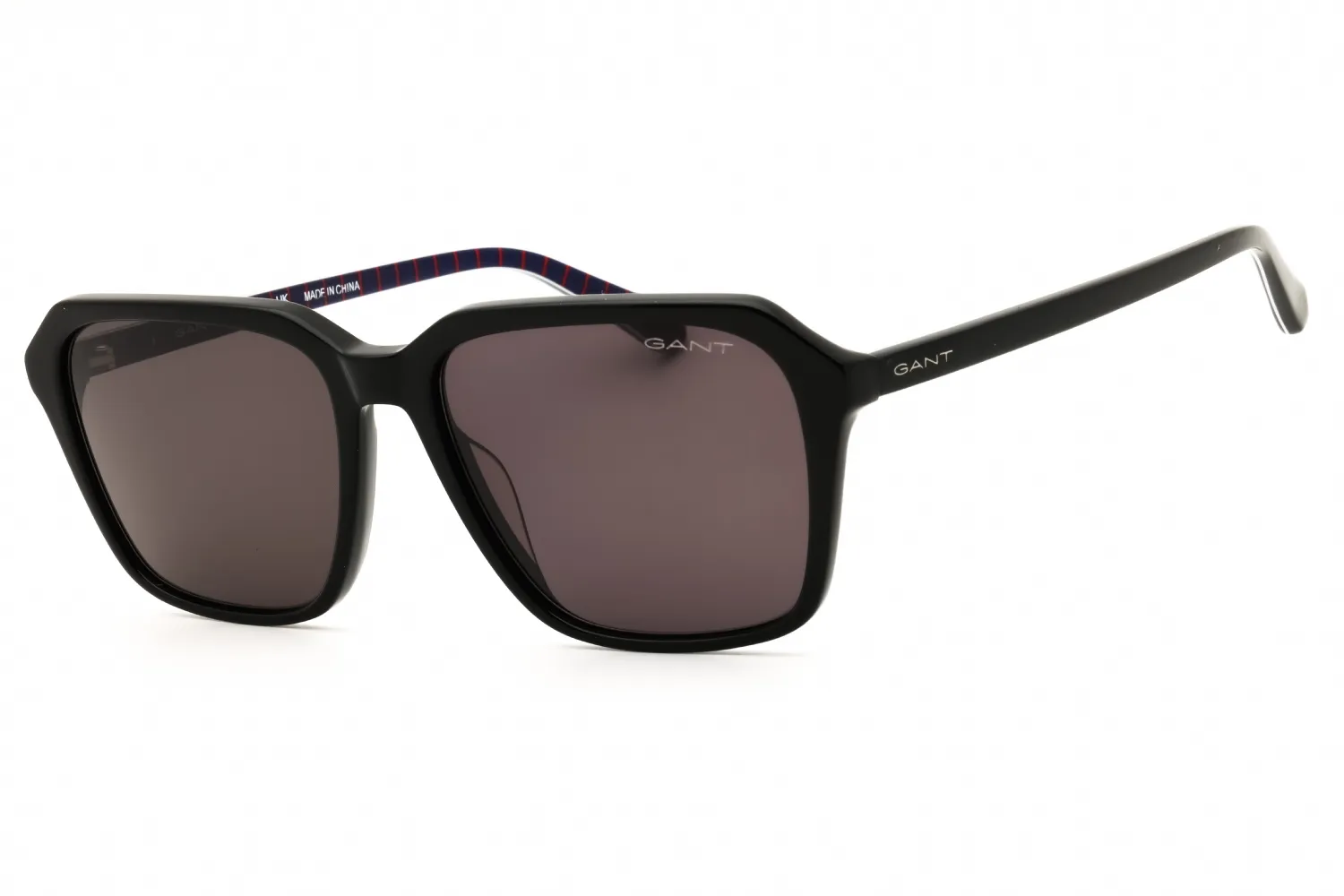 Gant GA7214 01A Sunglasses Shiny Black 56mm Men