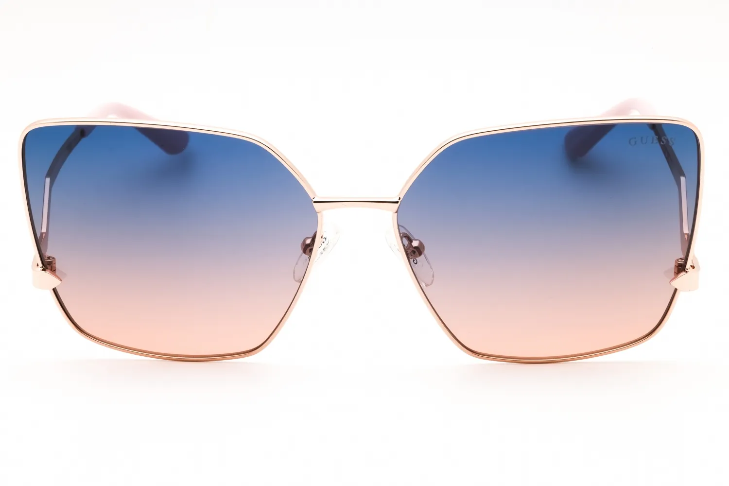 Guess GU7814 28W Sunglasses Shiny Rose Gold 62mm Women 2