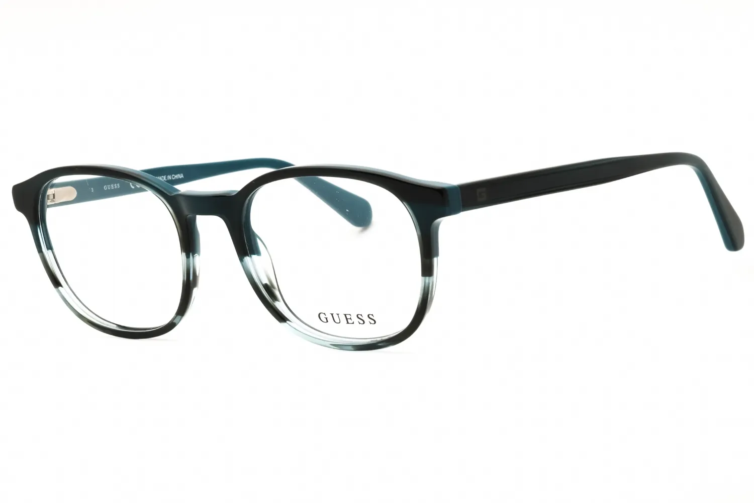 Guess GU50046 092 Eyeglasses Blue 51mm Men