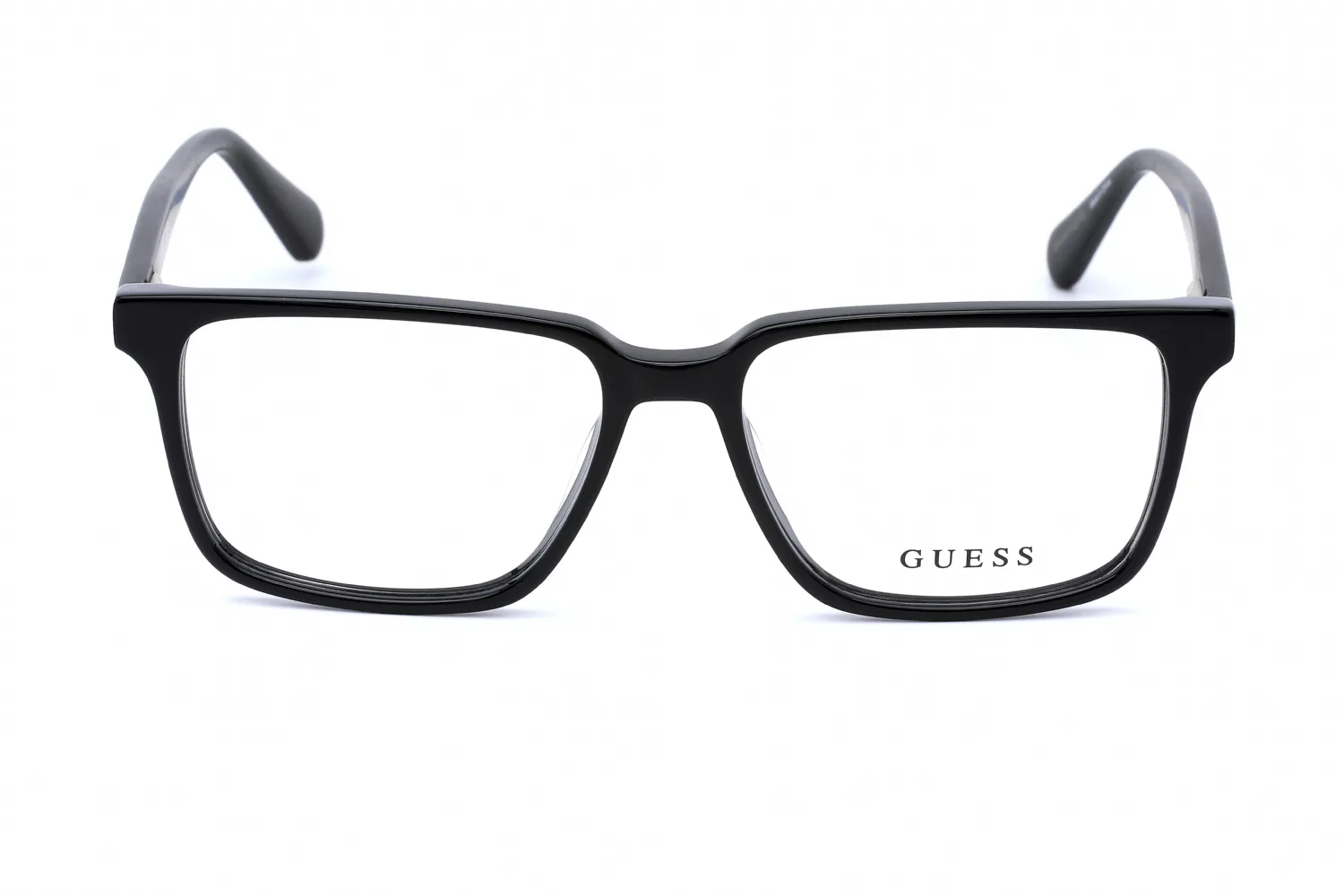 Guess GU50047 001 Eyeglasses Shiny Black 52mm Men 2