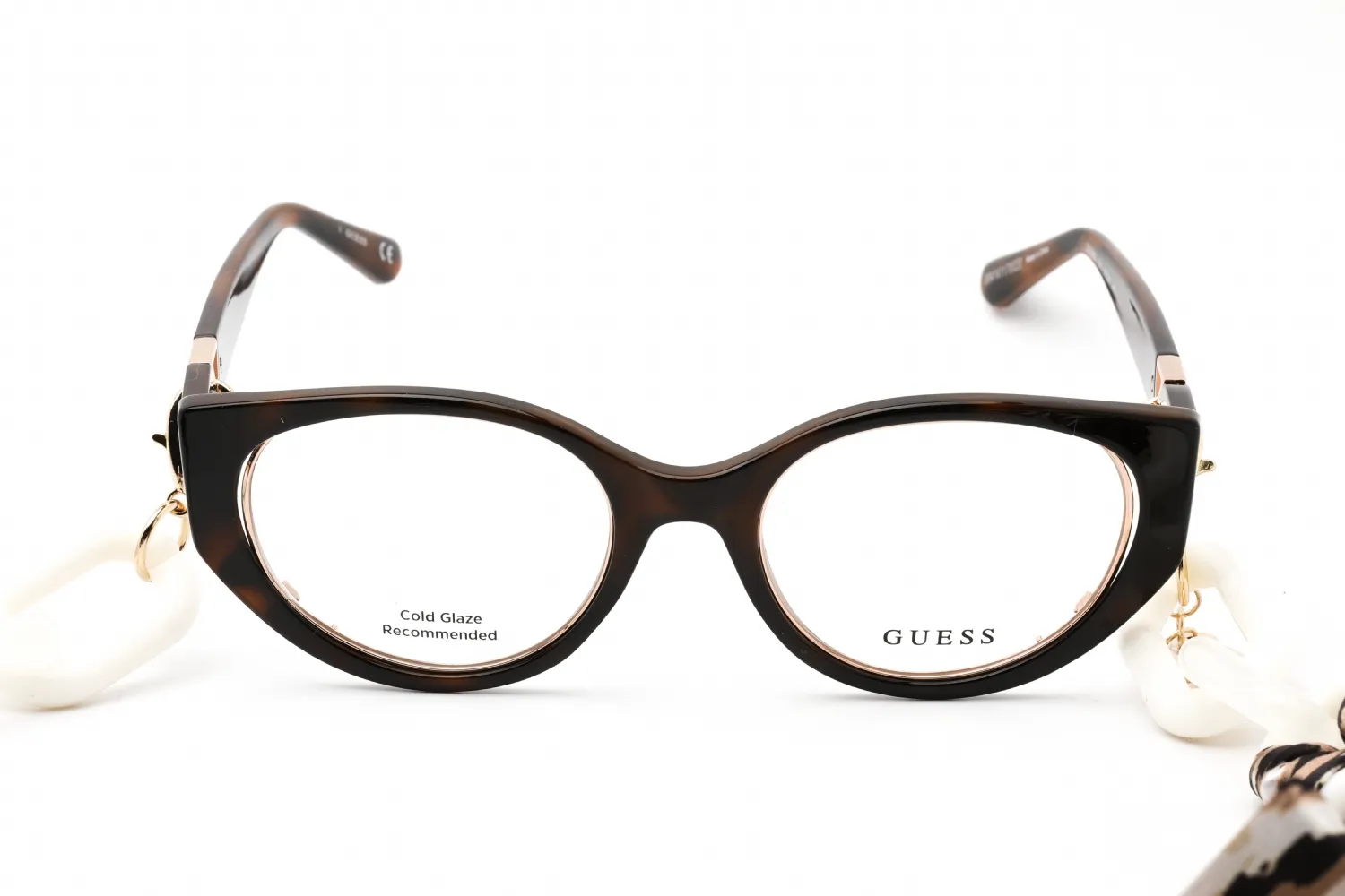 Guess GU2885 053 Eyeglasses Blonde Havana 52mm Women 2