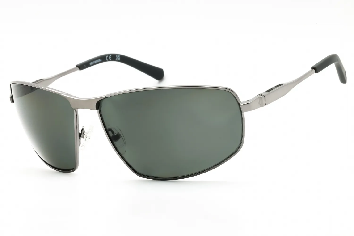 Harley Davidson HD0965X 08E Sunglasses Shiny Gunmetal 65mm Men