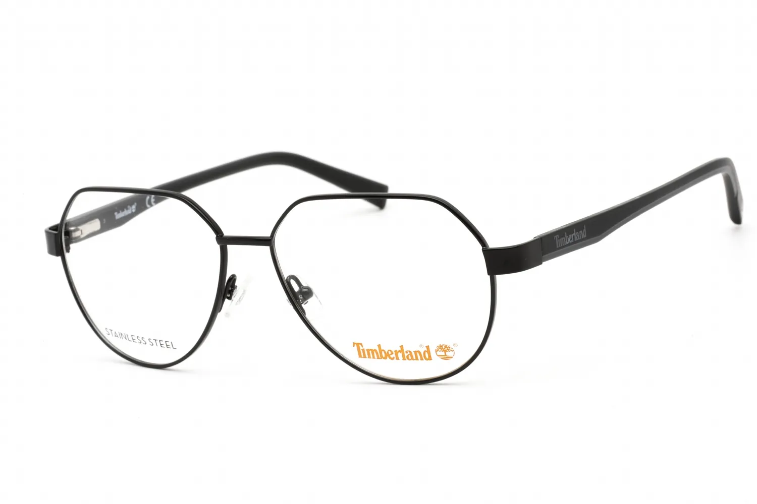 Timberland TB1734 001 Eyeglasses Shiny Black 54mm Men
