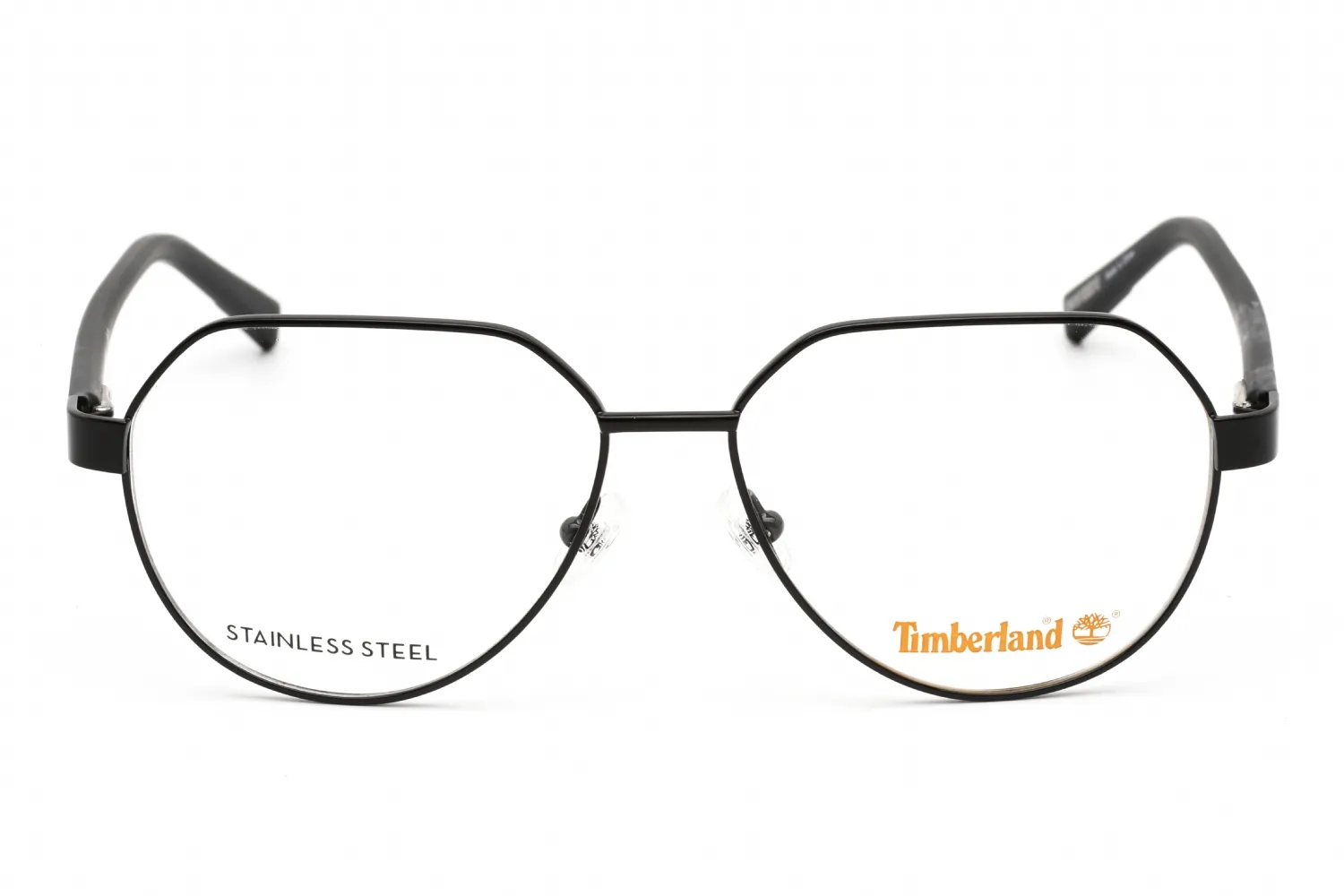 Timberland TB1734 001 Eyeglasses Shiny Black 54mm Men 2
