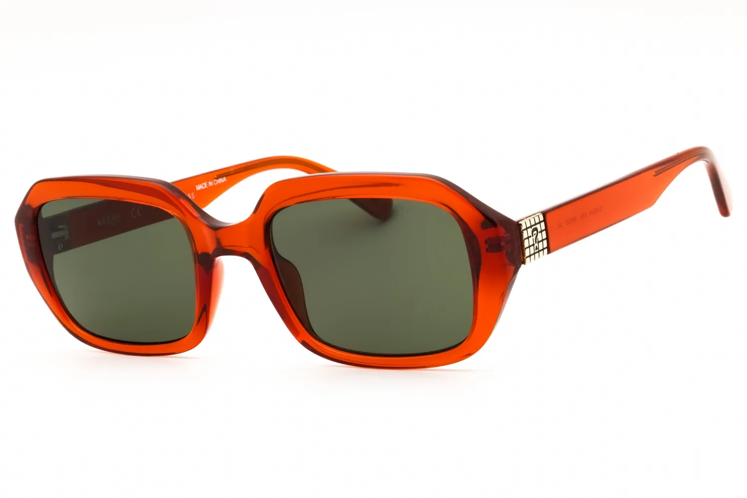 Guess GU8244 45N Sunglasses Shiny Light Brown 55mm Women
