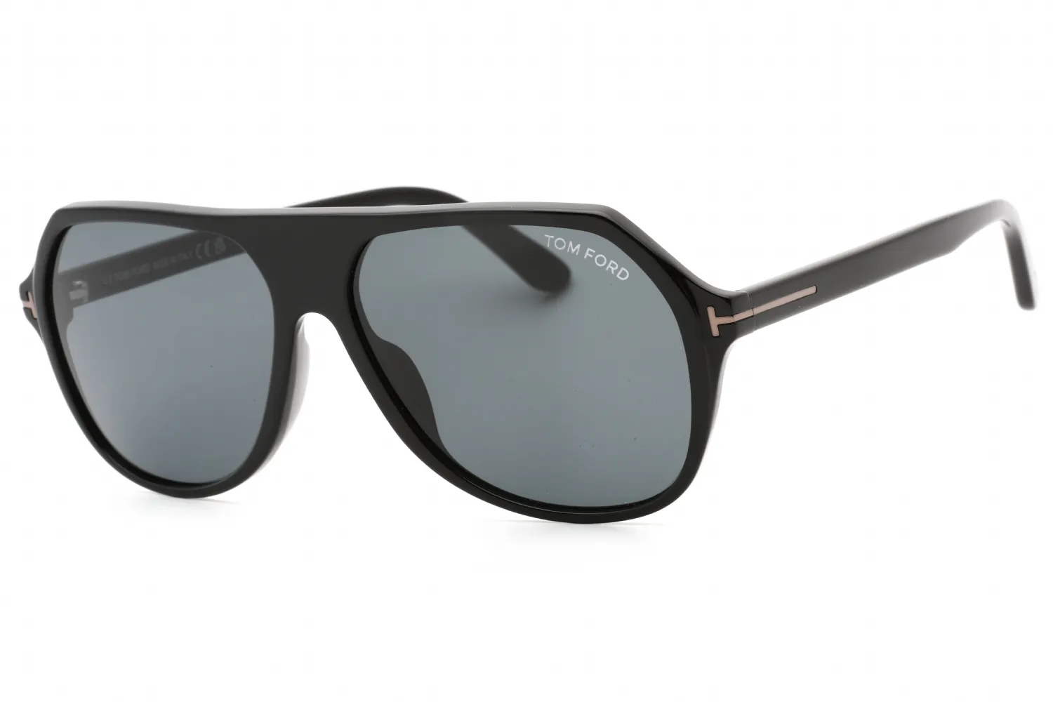 Tom Ford FT0934-N 01A Sunglasses Shiny Black 59mm Men
