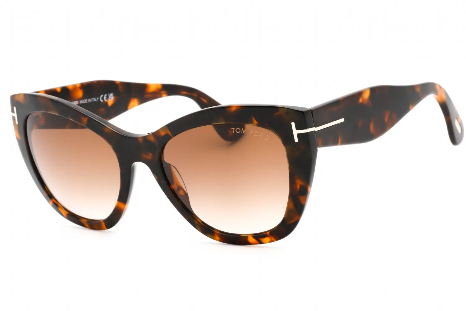 Tom Ford FT0940 55F Sunglasses Coloured Havana 56mm Women