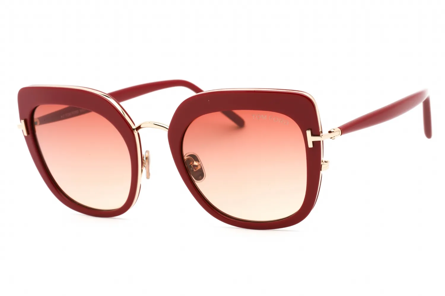 Tom Ford FT0945 66T Sunglasses Shiny Red 55mm Women