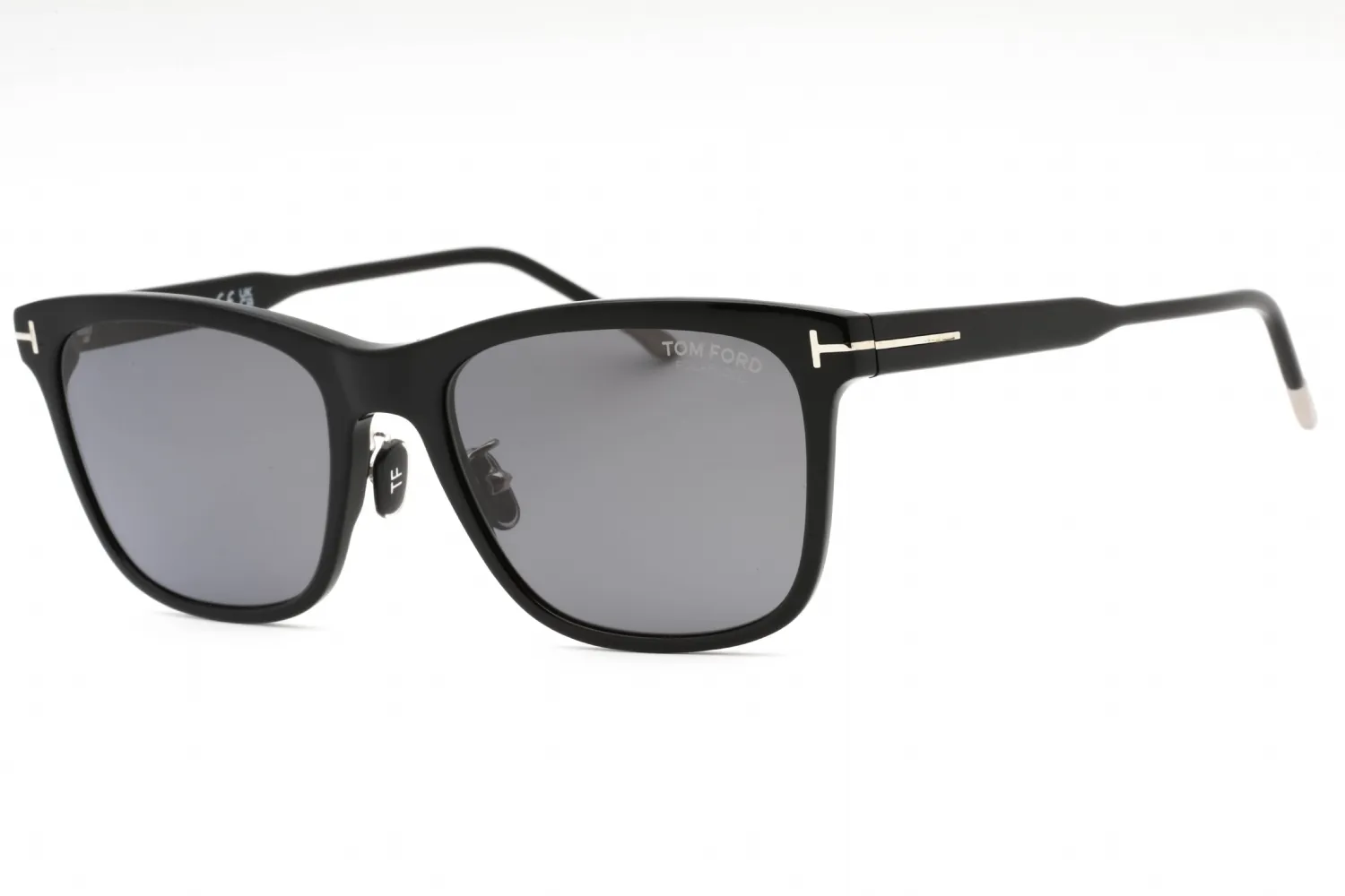 Tom Ford FT0955-D 01D Sunglasses Shiny Black 57mm Men
