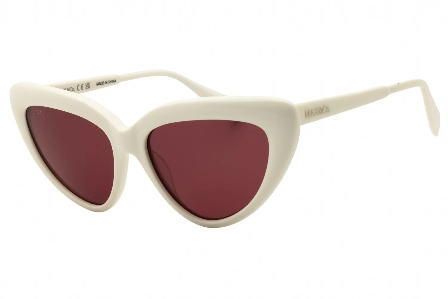 Max & Co MO0047 21S Sunglasses White 55mm Women