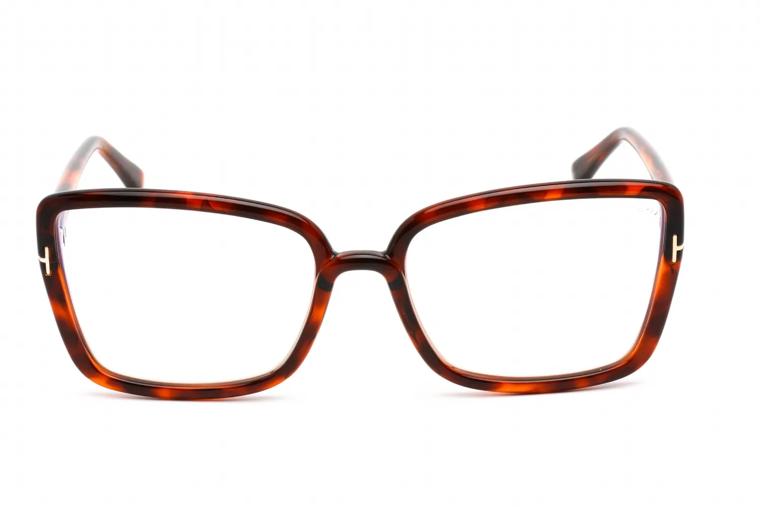 Tom Ford FT5813-B 054 Eyeglasses Red Havana 56mm Women 2