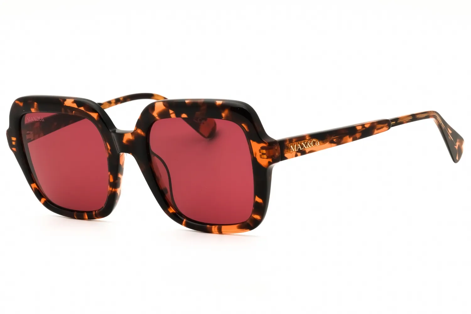 Max &amp; Co MO0055 55S Sunglasses Coloured Havana 51mm Women