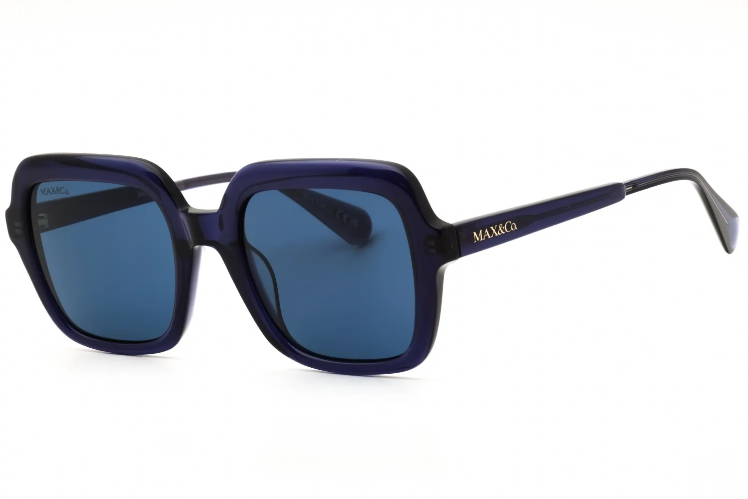 Max & Co MO0055 90V Sunglasses Shiny Blue 51mm Women