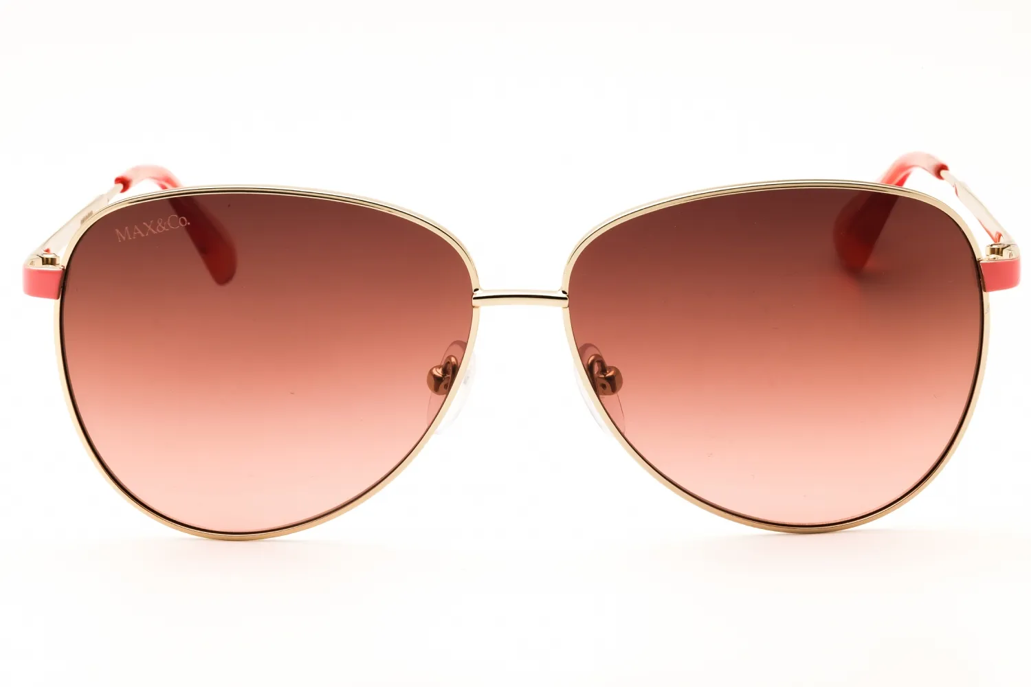 Max & Co MO0049 32F Sunglasses Gold 58mm Women 2