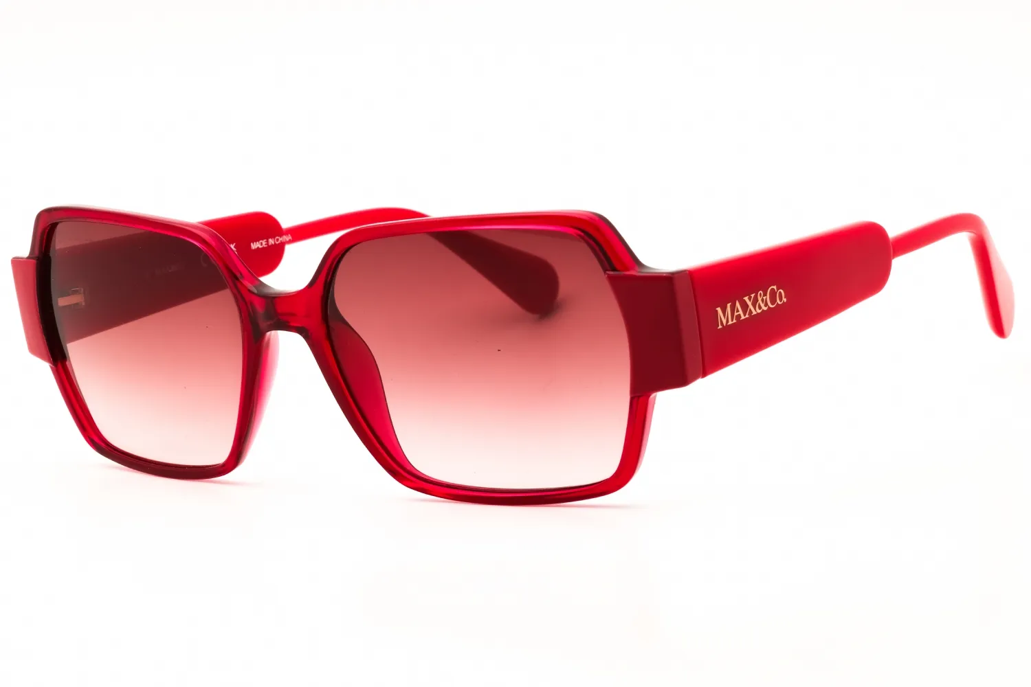 Max & Co MO0051 66T Sunglasses Shiny Red 54mm Women