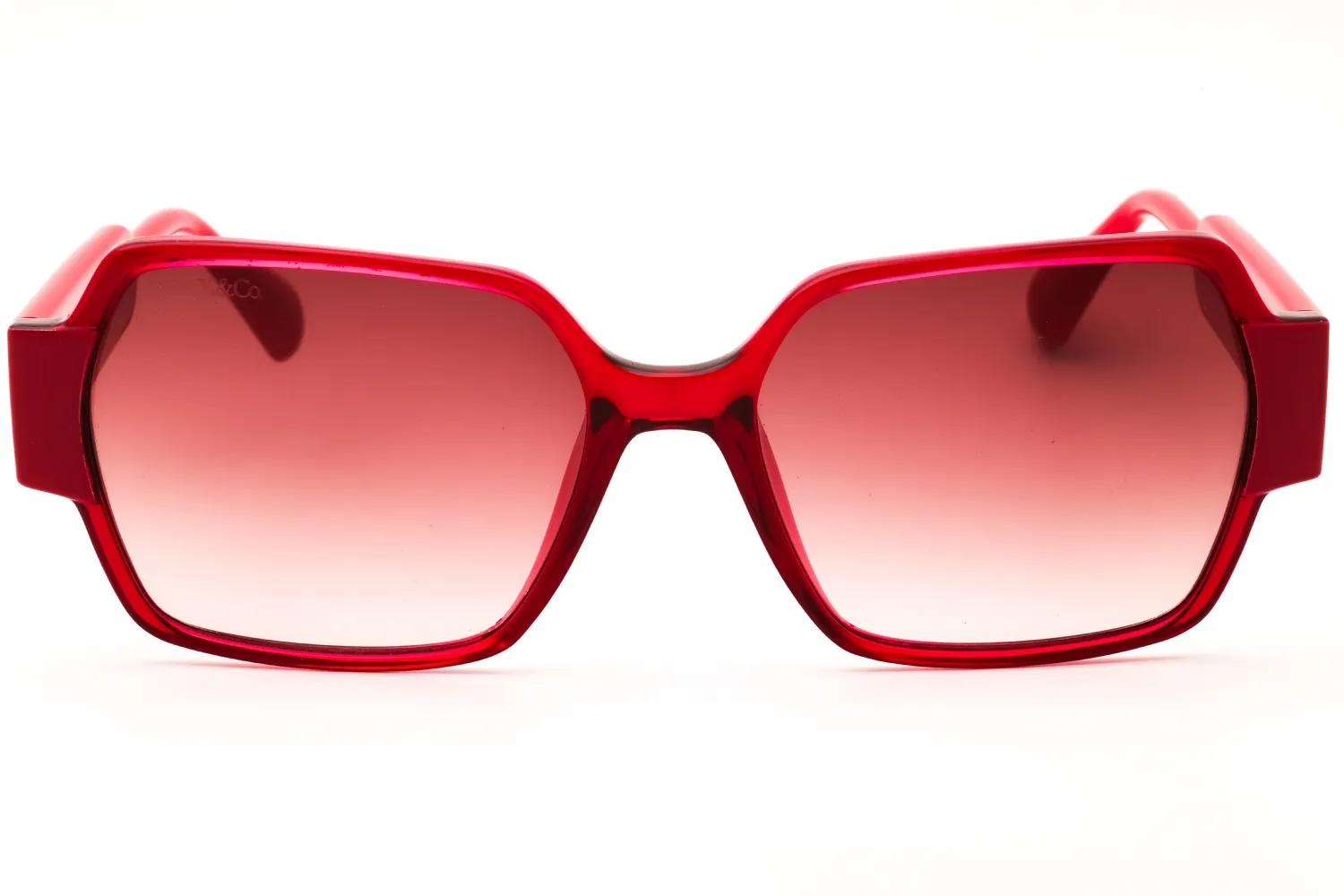 Max & Co MO0051 66T Sunglasses Shiny Red 54mm Women 2
