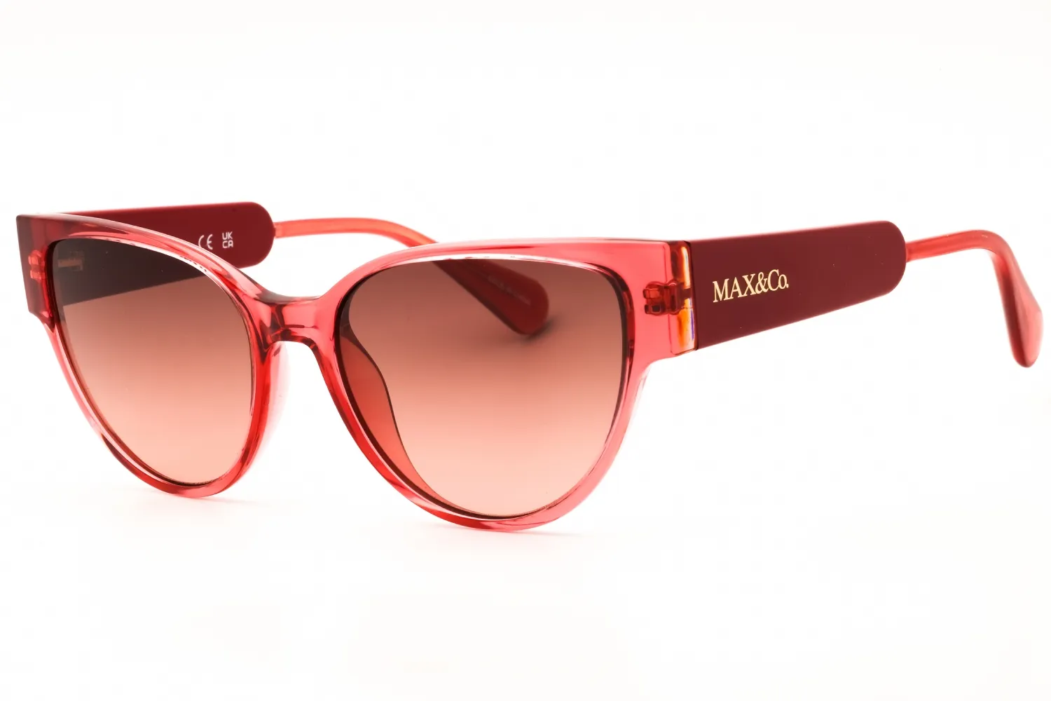 Max & Co MO0053 66F Sunglasses Shiny Red 54mm Women