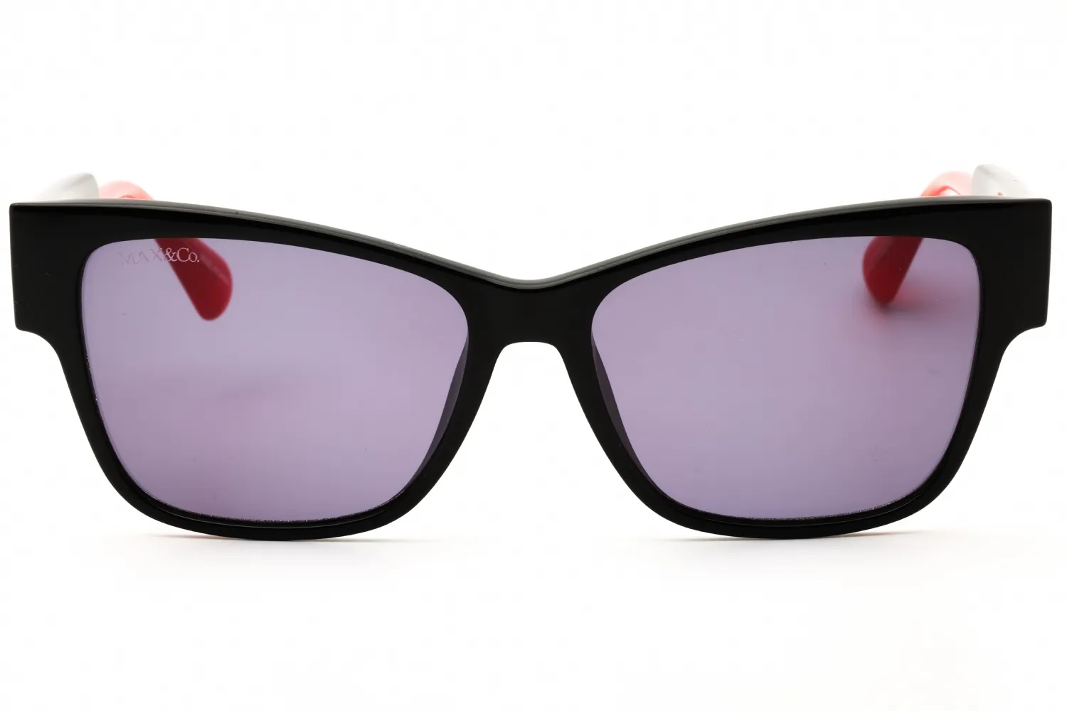 Max & Co MO0054 01A Sunglasses Shiny Black 55mm Women 2
