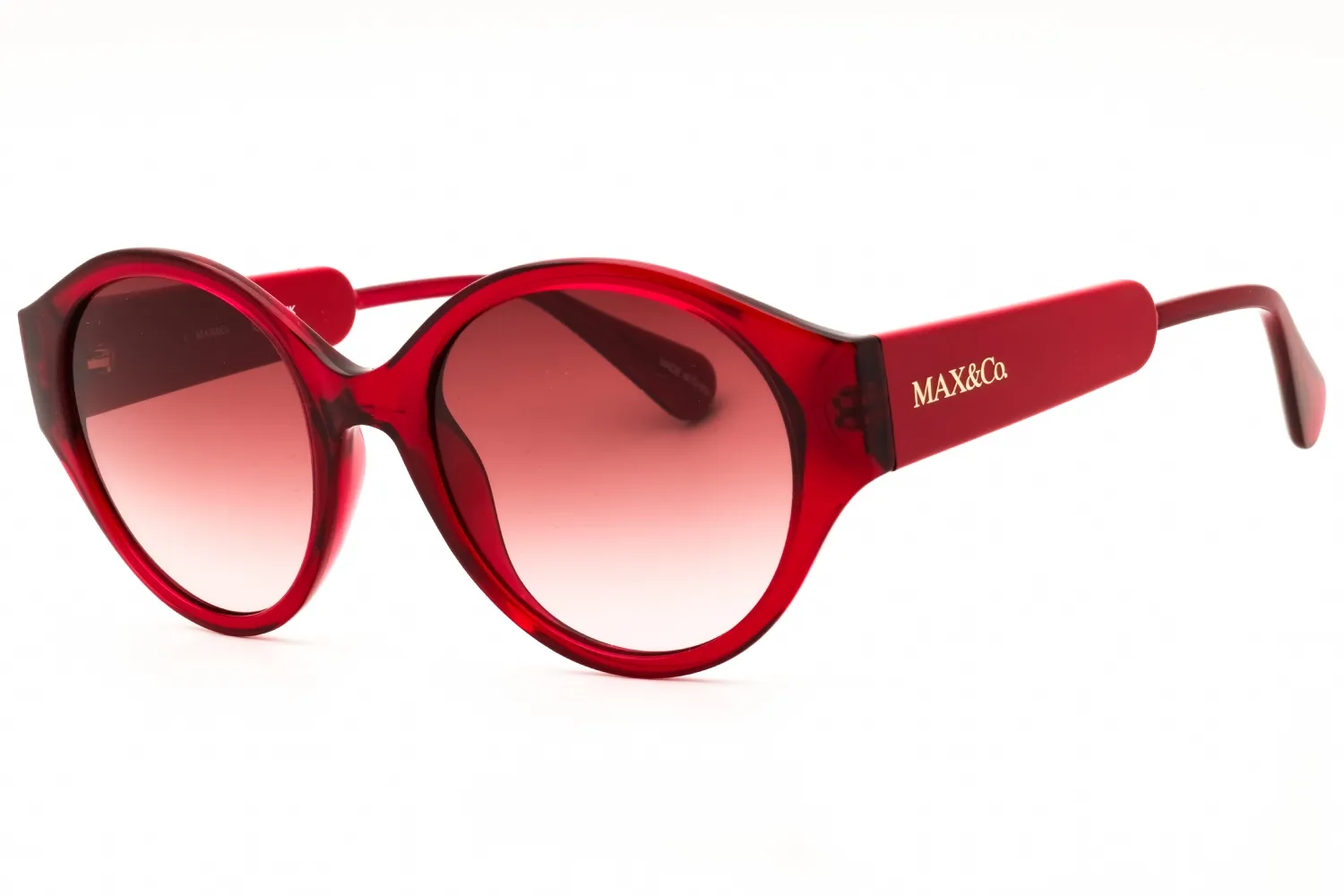 Max & Co MO0058 66T Sunglasses Shiny Red 54mm Women