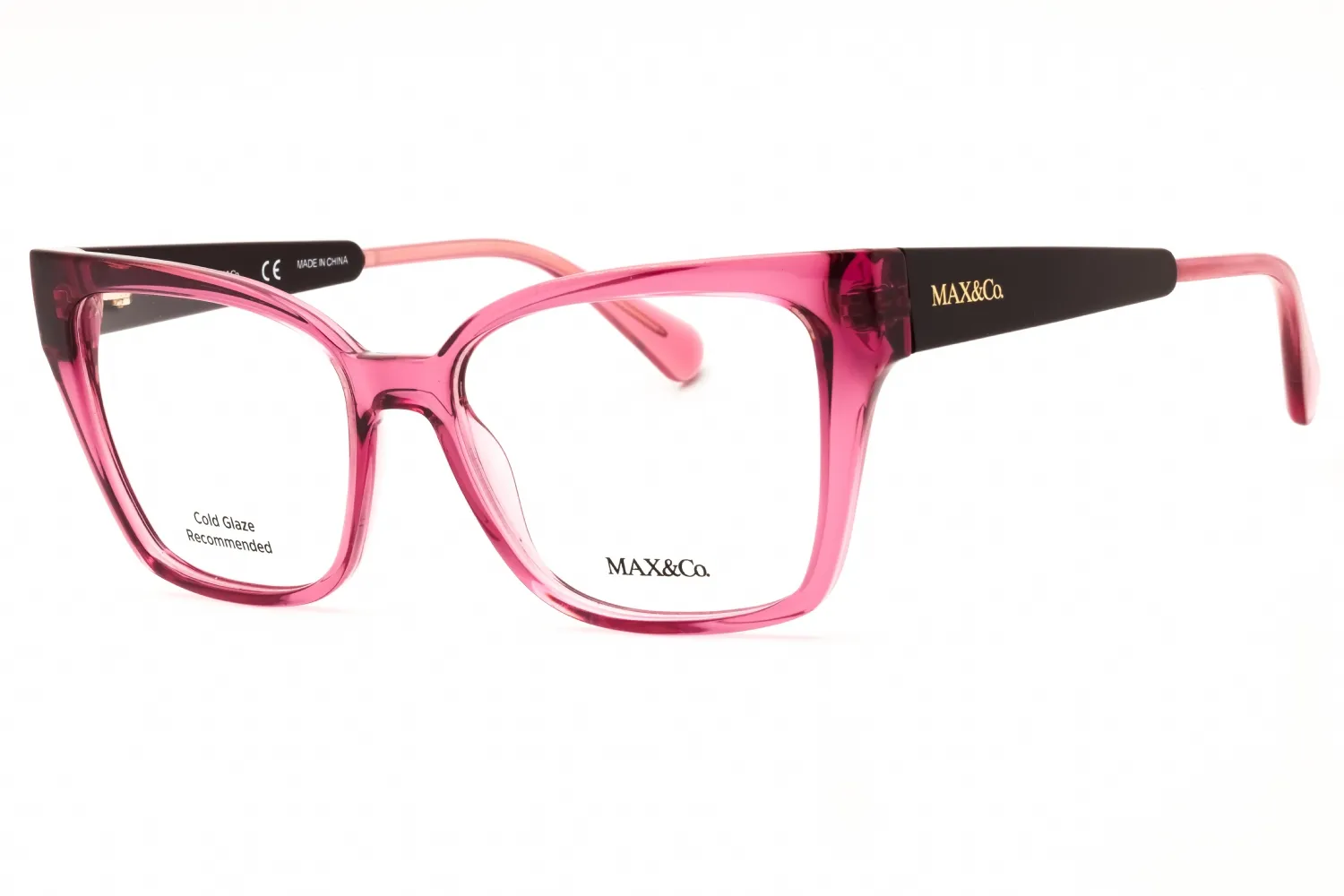 Max & Co MO5070 072 Eyeglasses Shiny Pink 53mm Women