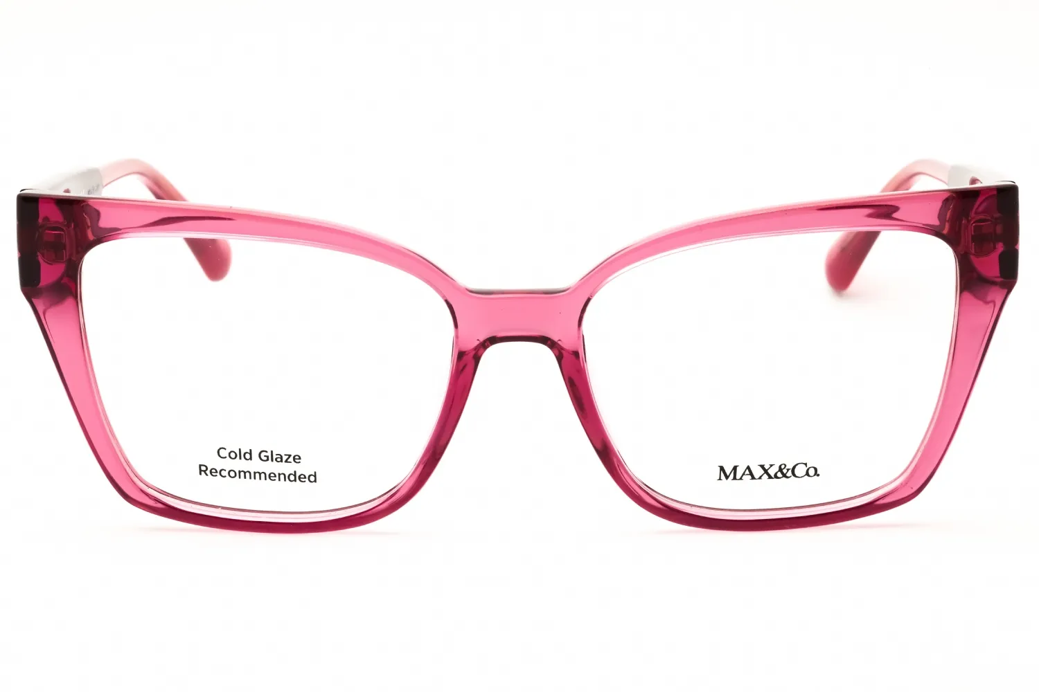 Max & Co MO5070 072 Eyeglasses Shiny Pink 53mm Women 2