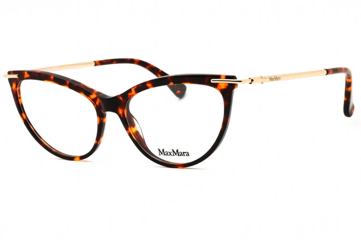 Max Mara MM5049 054 Eyeglasses Red Havana 53mm Women