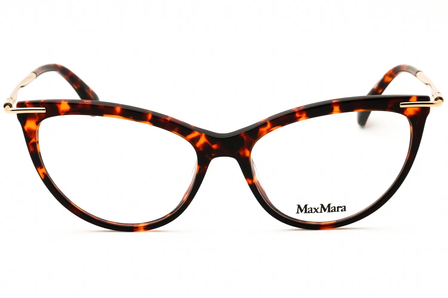 Max Mara MM5049 054 Eyeglasses Red Havana 53mm Women 2
