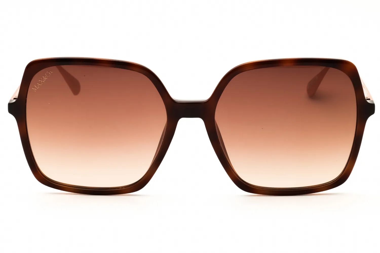 Max & Co MO0010 52F Sunglasses Dark Havana 57mm Women 2