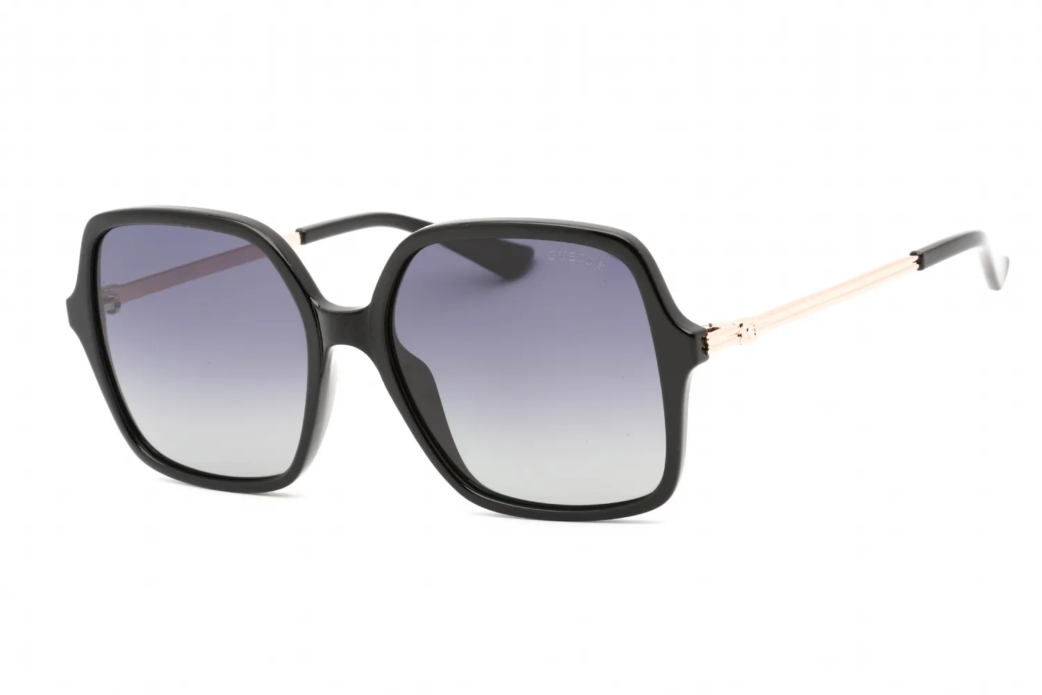 Guess GU7845 01D Sunglasses Shiny Black Gold 57mm Women