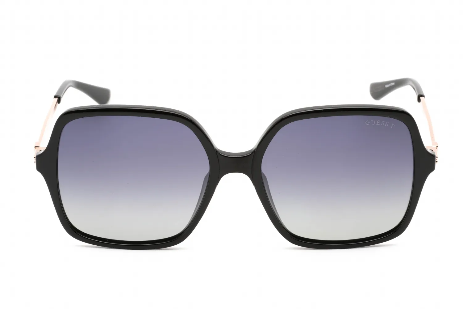 Guess GU7845 01D Sunglasses Shiny Black Gold 57mm Women 2