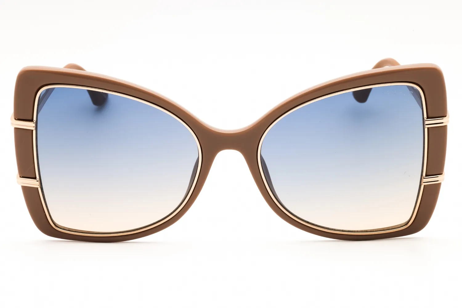 Guess GU7853 57W Sunglasses Shiny Beige 58mm Women 2
