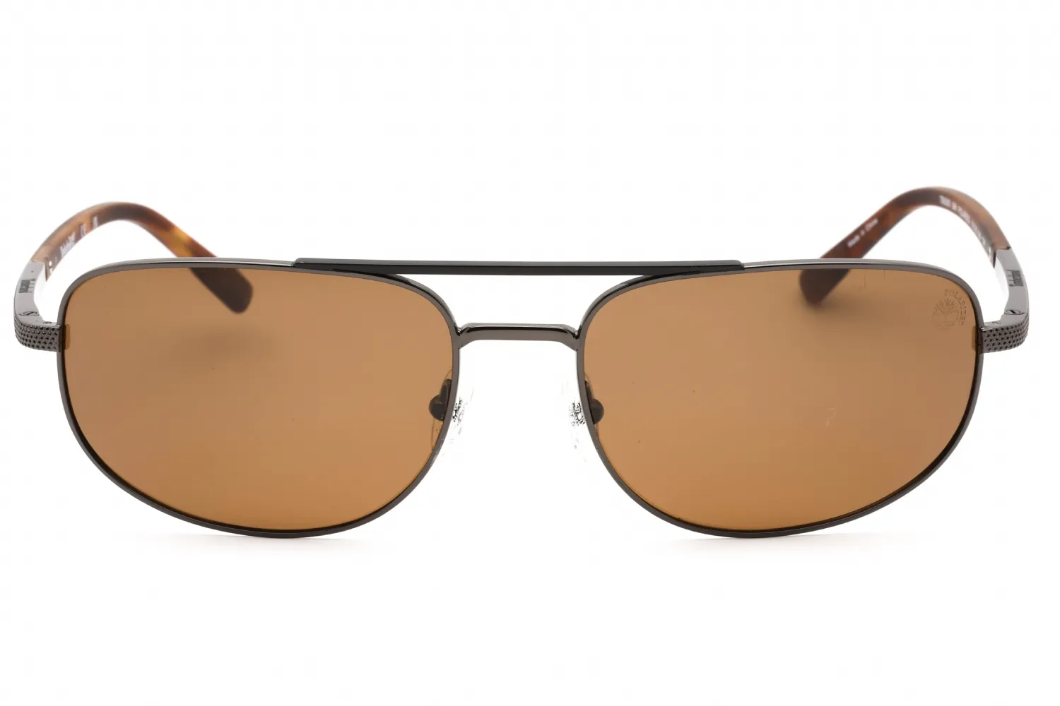Timberland TB9285 06H Sunglasses Shiny Dark Nickeltin 61mm Men 2
