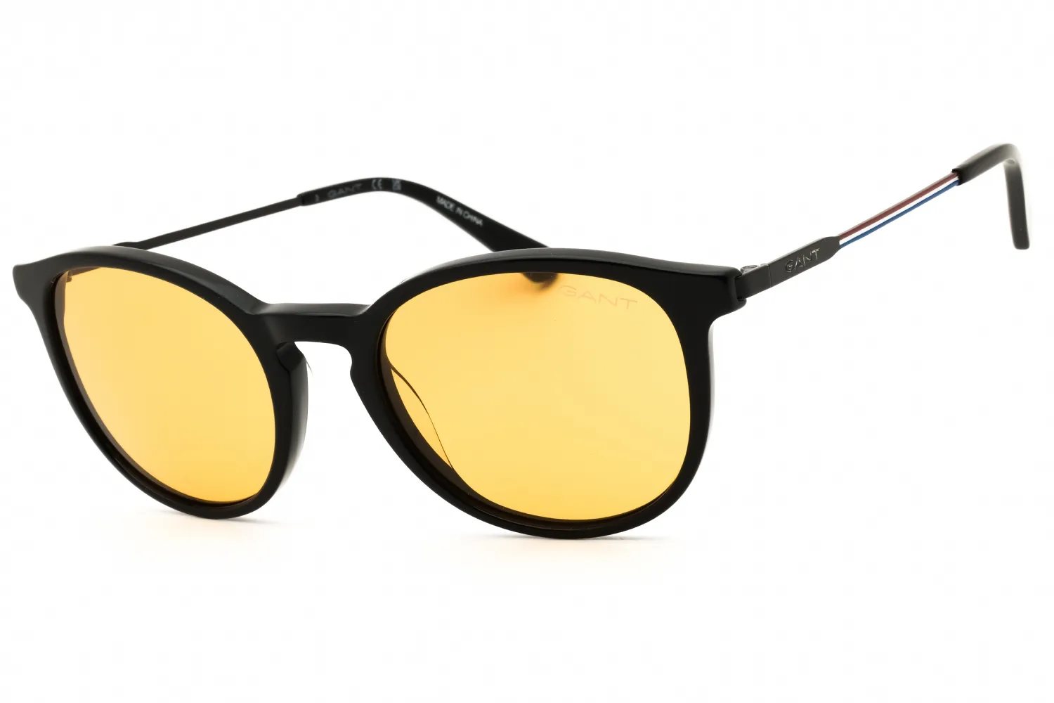 Gant GA7217 01E Sunglasses Shiny Black 53mm Men