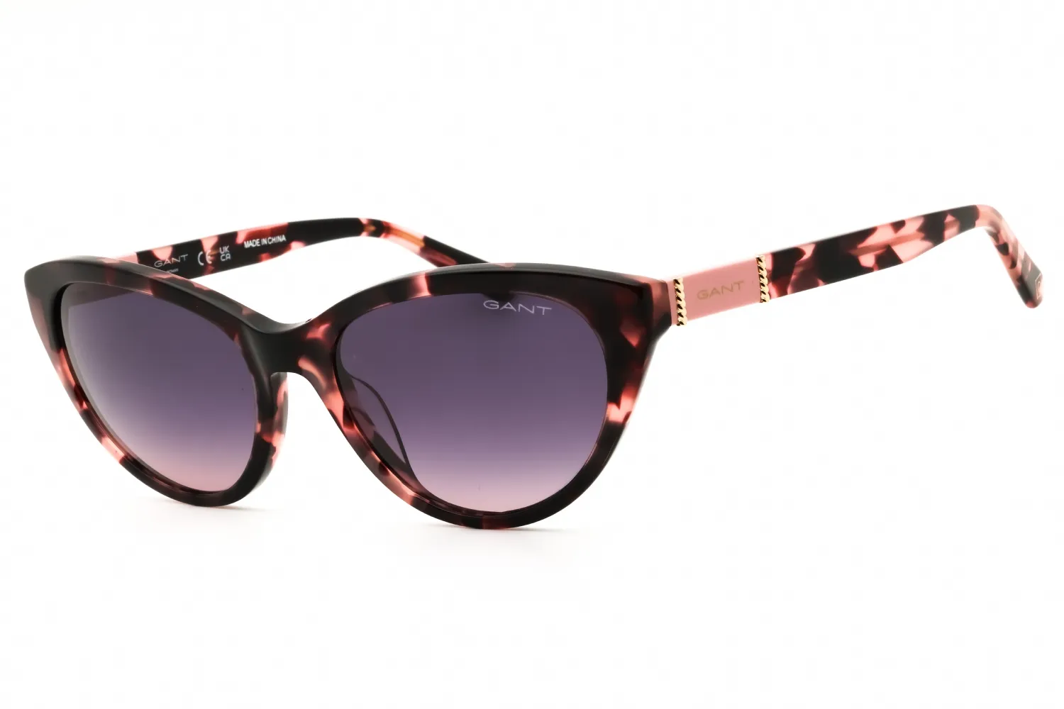 Gant GA8091 55B Sunglasses Coloured Havana 55mm Women