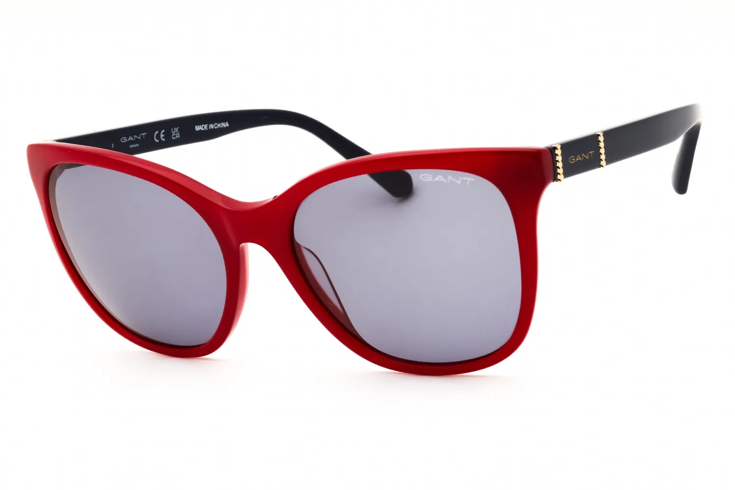 Gant GA8092 66A Sunglasses Shiny Red 57mm Women