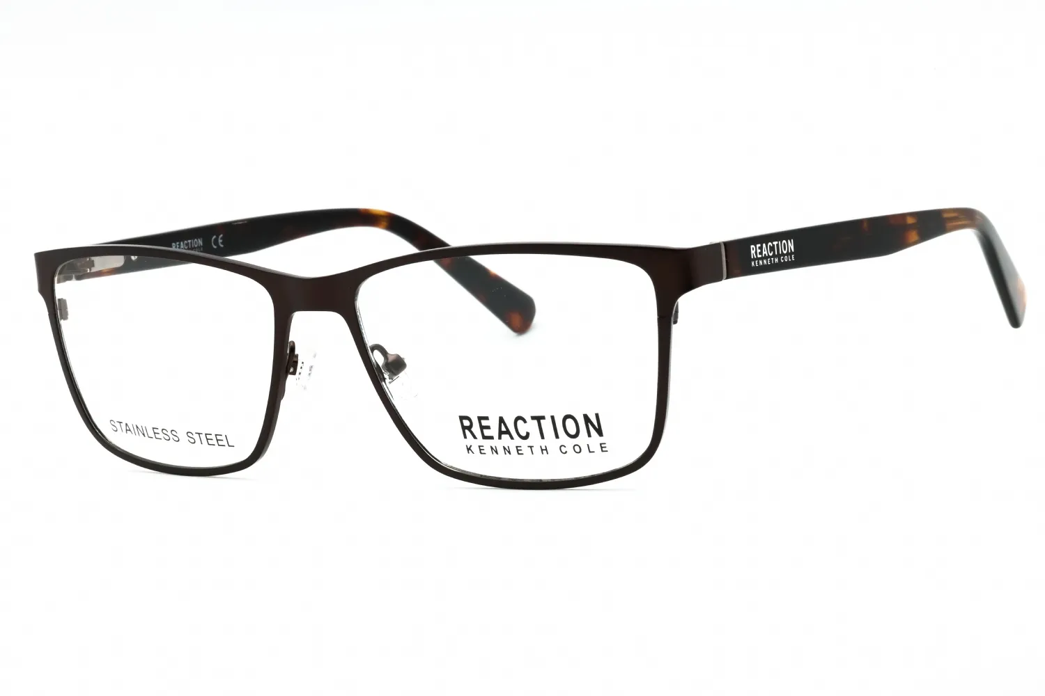 Kenneth Cole Reaction KC0934 049 Eyeglasses Matte Dark Brown 56mm Men