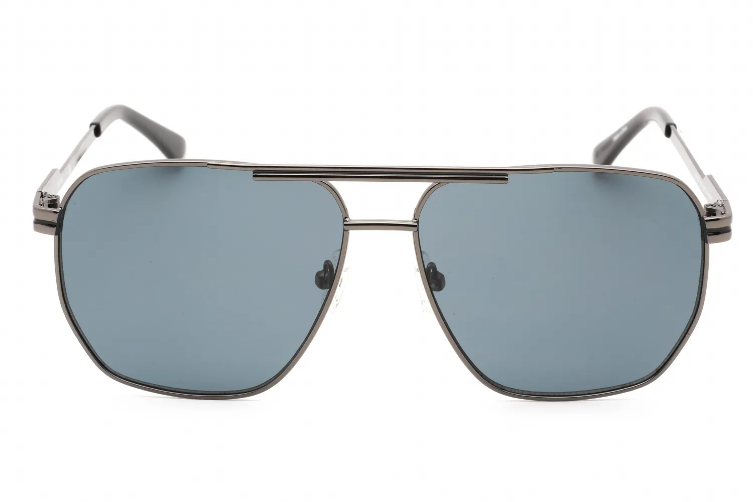 Guess Factory GF0230 08A Sunglasses Shiny Gunmetal 58mm Men 2