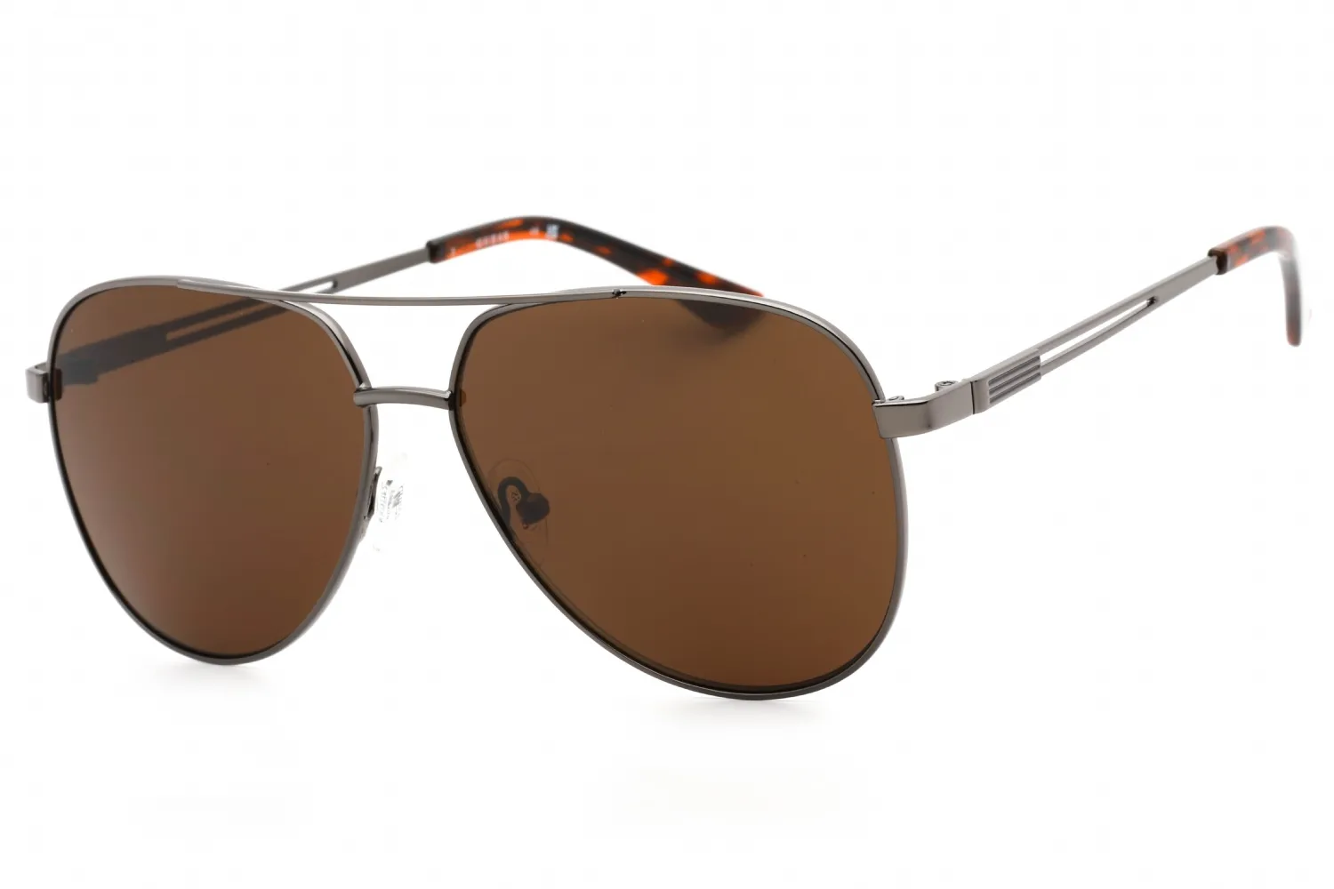 Guess Factory GF0231 08E Sunglasses Shiny Gunmetal 58mm Men