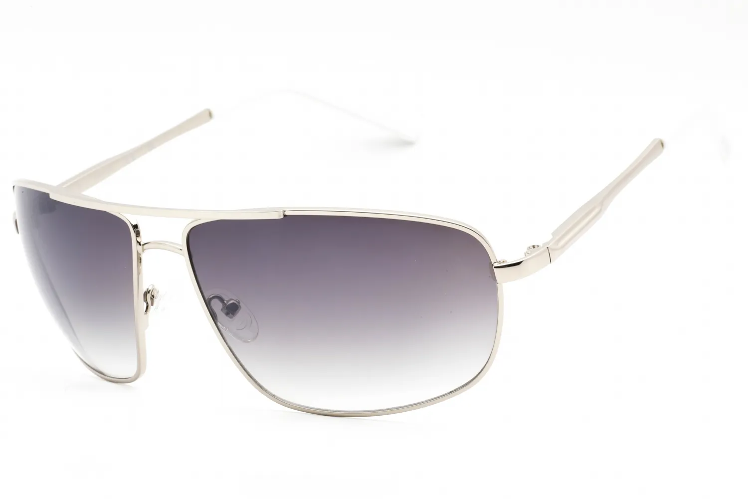 Guess Factory GF0232 10C Sunglasses Shiny Light Nickeltin 66mm Men