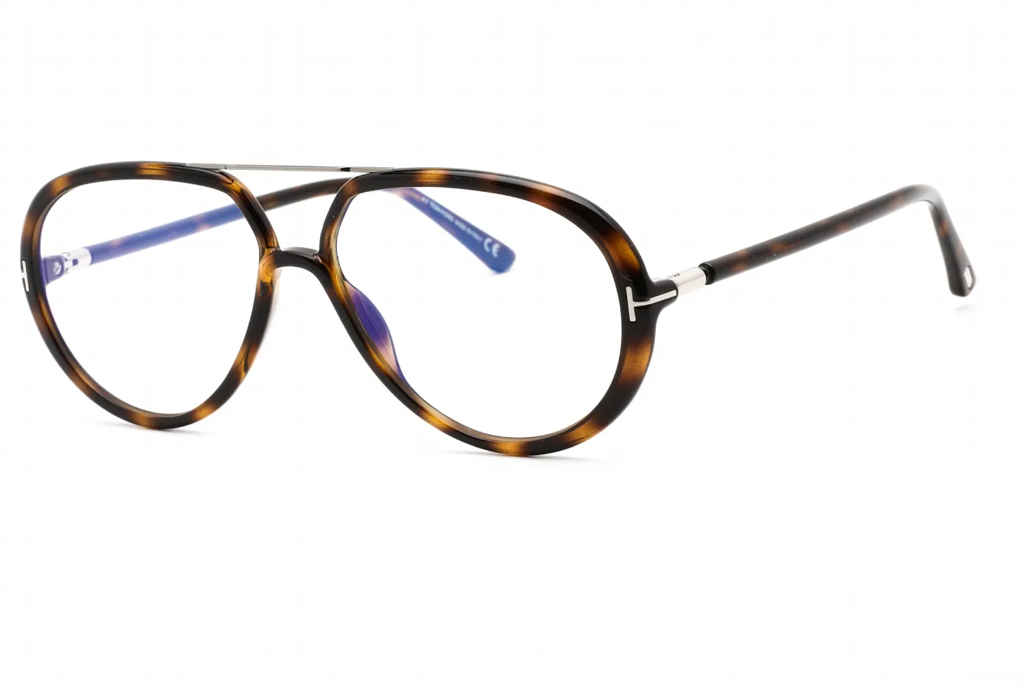 Tom Ford FT5838-B 052 Eyeglasses Dark Havana 57mm Unisex