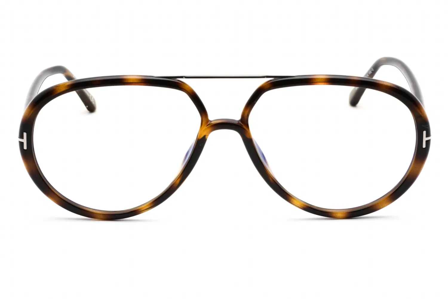 Tom Ford FT5838-B 052 Eyeglasses Dark Havana 57mm Unisex 2