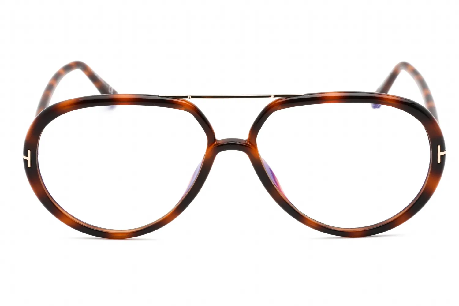 Tom Ford FT5838-B 053 Eyeglasses Blonde Havana 57mm Unisex 2