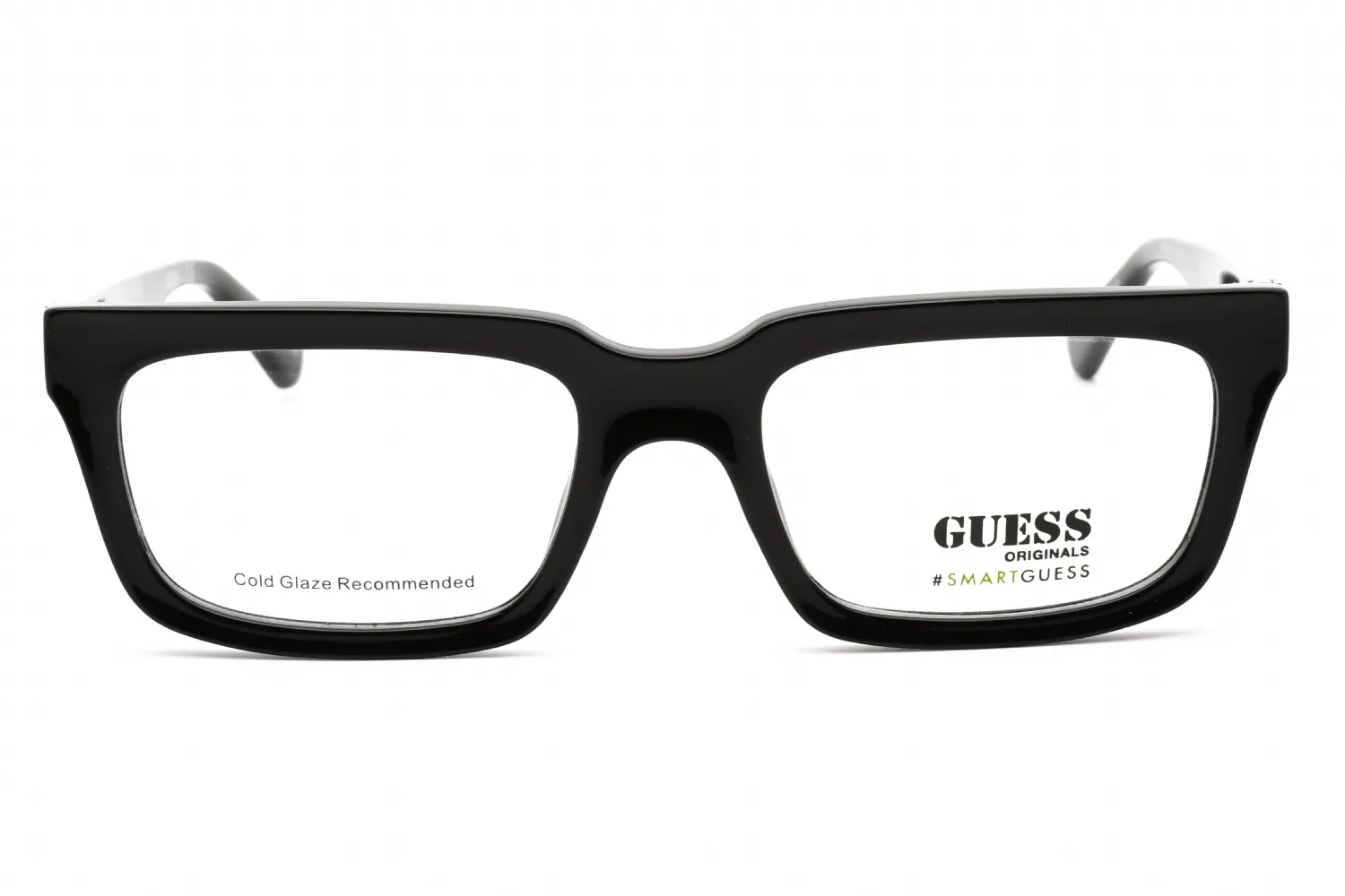 Guess GU8253 001 Eyeglasses Shiny Black 53mm Men 2