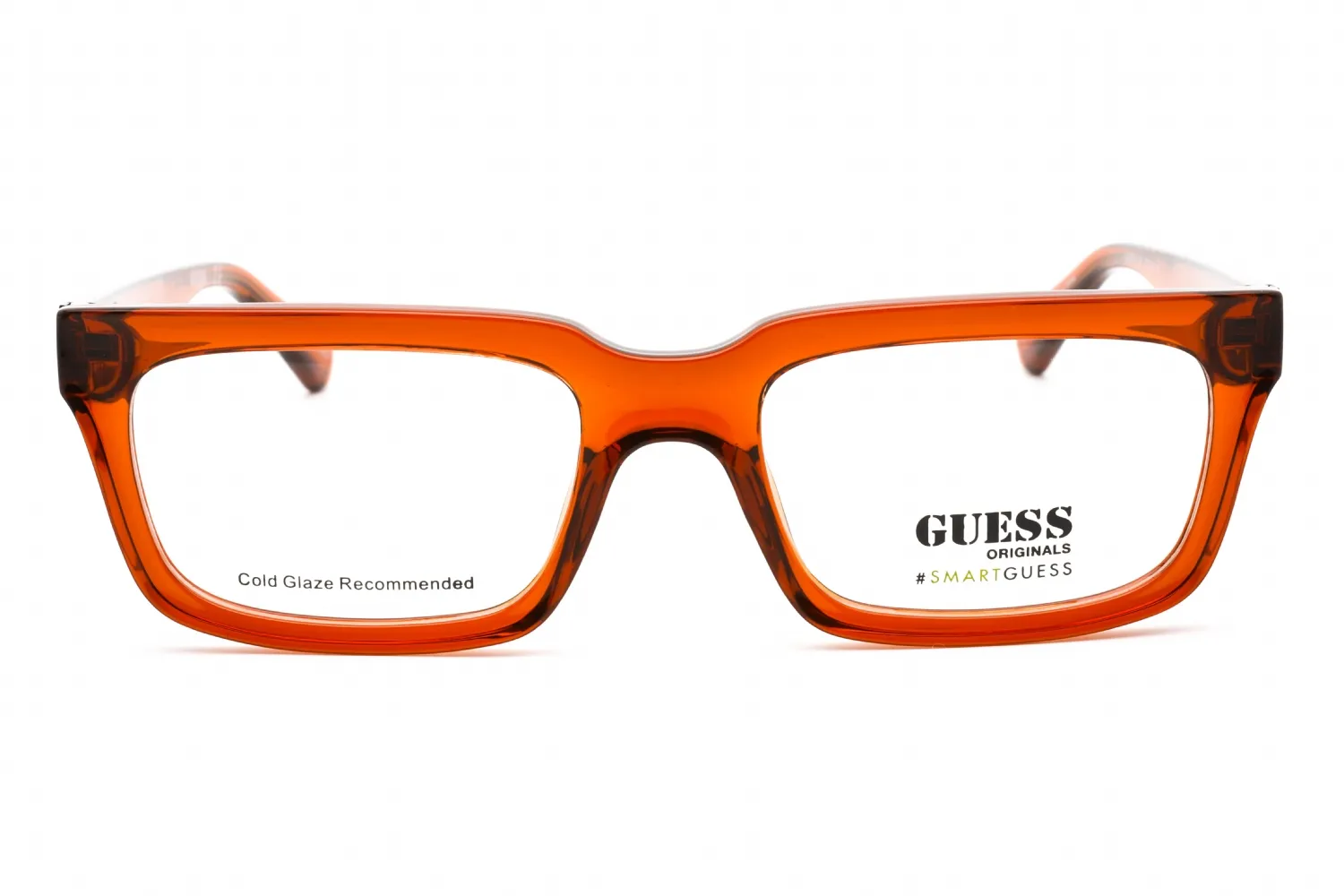 Guess GU8253 045 Eyeglasses Shiny Light Brown 53mm Unisex 2