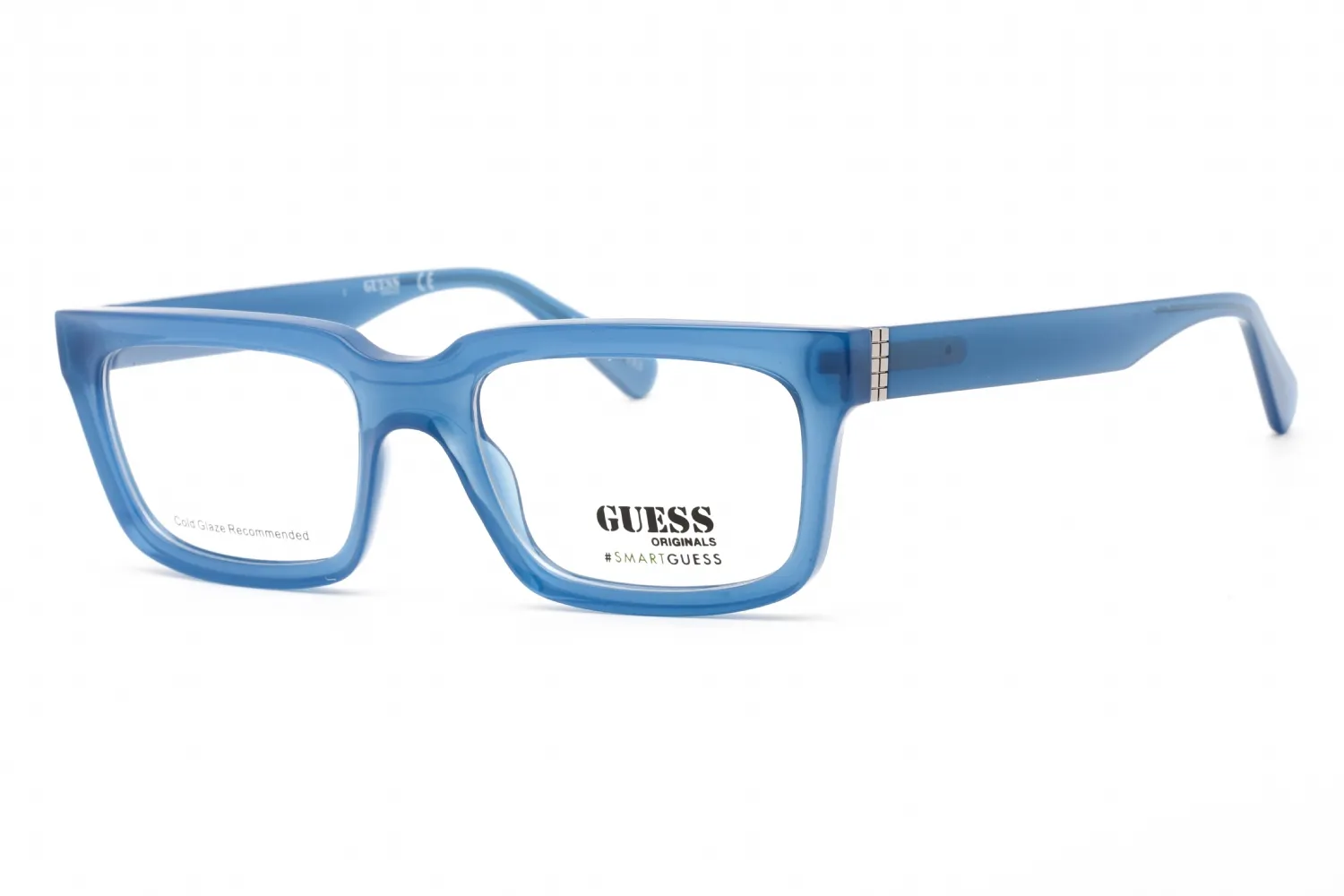 Guess GU8253 092 Eyeglasses Blue 53mm Unisex